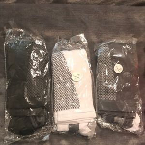 New! Different pairs of socks and leg warmers